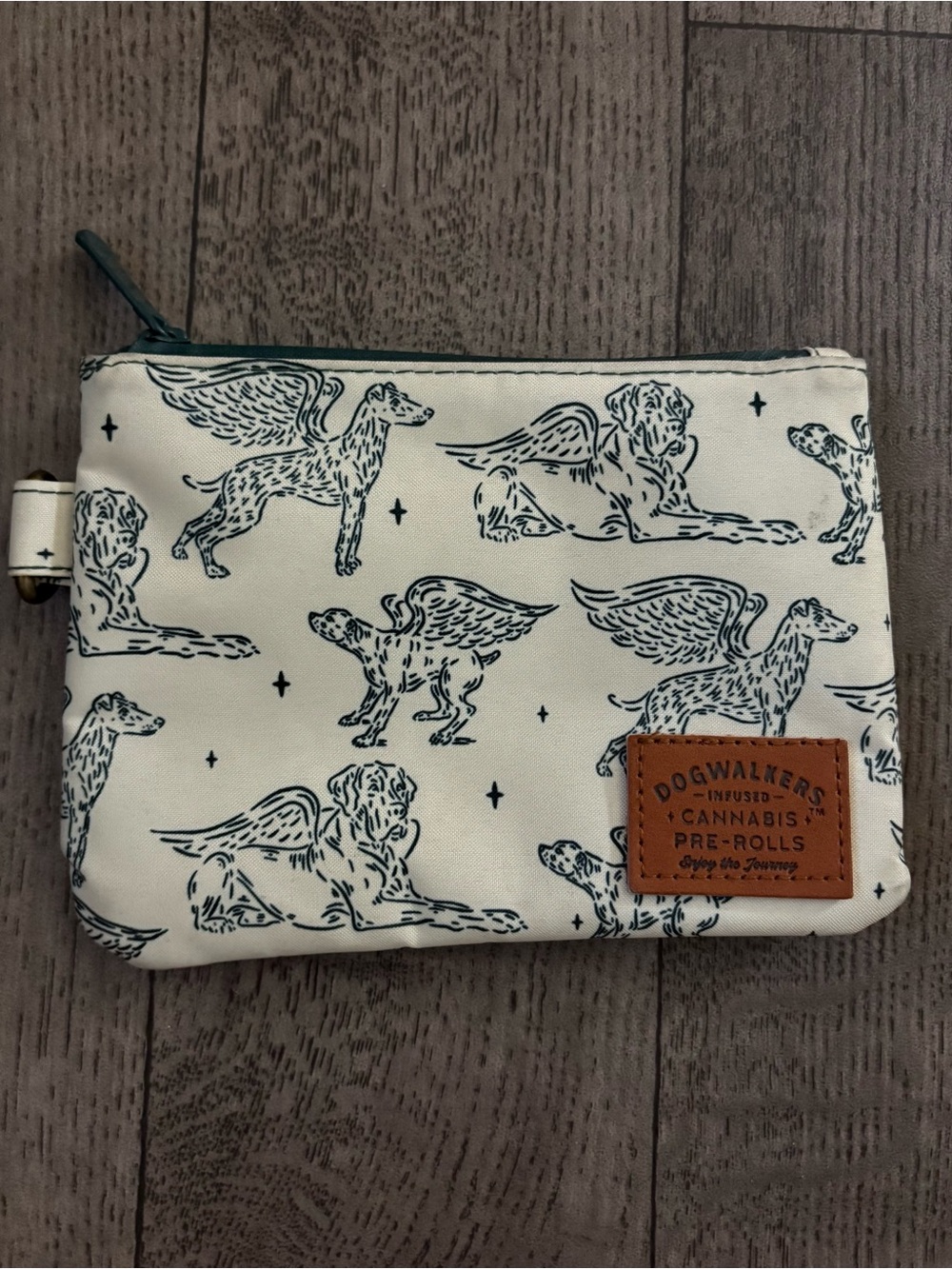 Dogwalkers Flying Dogs Scent Proof Cannabis Pouch Bag